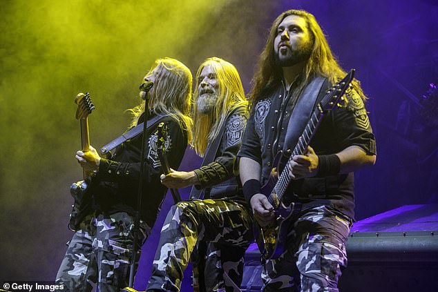 Legendary '70s band Judas Priest canceled their Tuesday night show just hours before they were scheduled to take the stage in Texas (Photo by Thorbjorn Englund, Par Sundstrom and Chris Rorland)