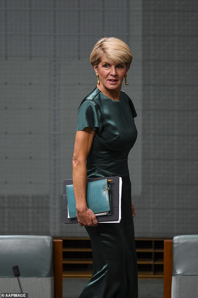 Julie Bishop surprised her loyal fans when she appeared on television with yet another hair transformation. In the photo in 2019