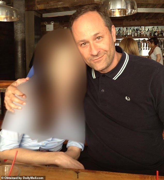 Emhoff's most recent accuser (pictured left), who the Mail calls the pseudonym 'Jane', had a relationship with him in 2012. She reportedly told how he came in and 