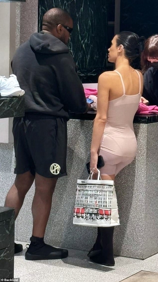 Kanye West and wife Bianca Censori looked somber in their last public photo together before their shock split was revealed