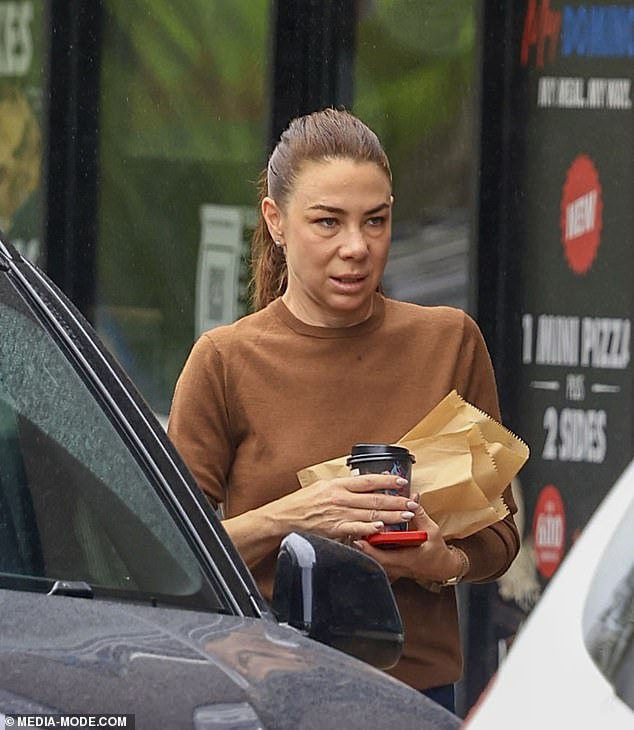 Kate Ritchie looked exhausted as she stepped out in Sydney on Sunday