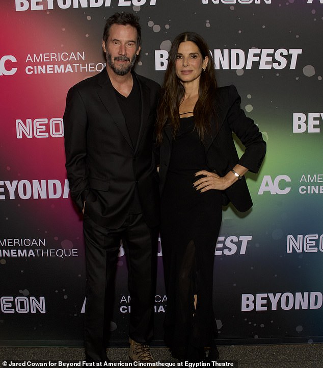 Beyond Fest during the 30th Anniversary American Cinematheque screening of SPEED and Q&A with Bullock, Reeves at the Egyptian Theater on October 8