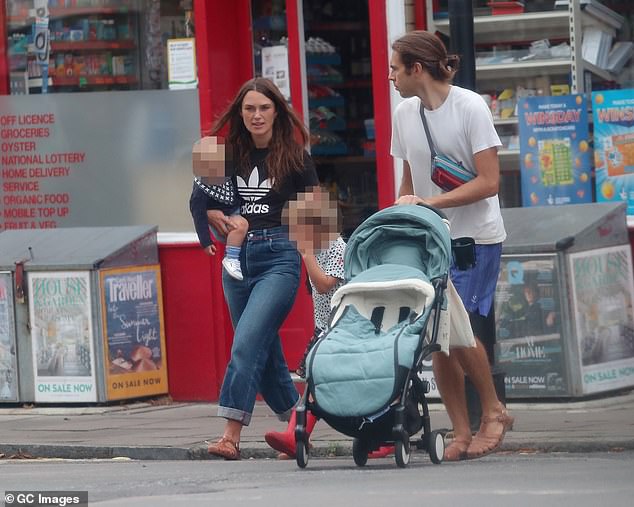 The actress, 39, is married to musician James Righton and the couple share children Edie, nine, and Delilah, four