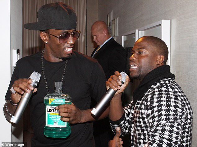 Kevin Hart has become a 'man of few words' as his close friendship with Sean 'Diddy' Combs has come under scrutiny during the sex trafficker's trial (pictured in 2010)