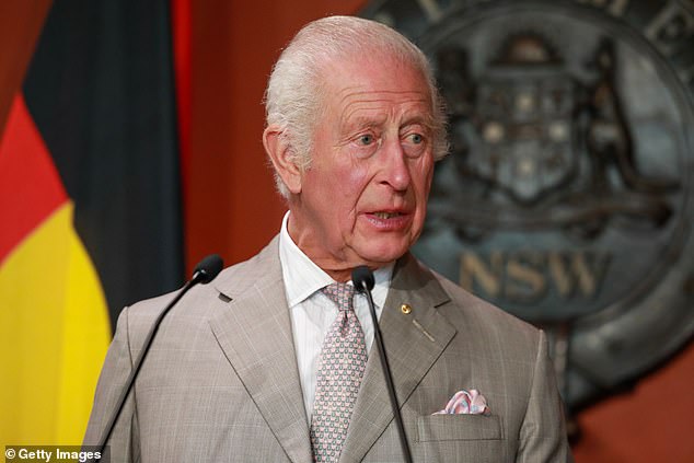 The King undertook his first major ceremonial duty – and an impromptu royal walk – in Australia today when he visited the New South Wales Legislative Council to mark its bicentenary.