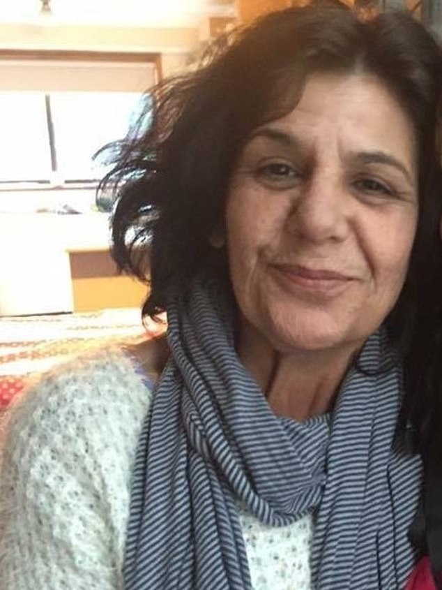 Rita Marmara (pictured), 64, was injured at the self-checkout counters of the Kmart store in Woy Woy, on the NSW Central Coast, in September 2018 when a large box containing a mountain bike fell on her from behind