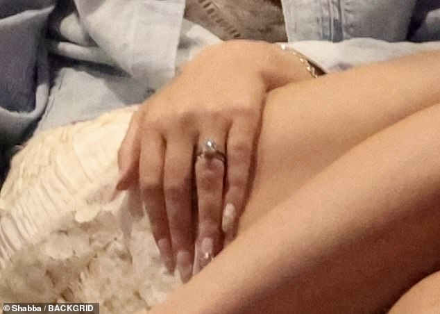 It's unclear exactly which stone was Lana's ring, but it resembled a pearl because it glistened in the light