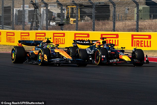 Verstappen made an aggressive but fair move to pass Norris at the first corner in Austin