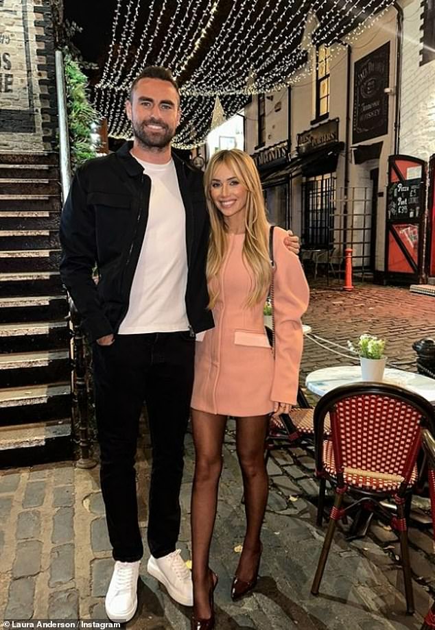 Laura Anderson has revealed her new footballer boyfriend Clark Robertson as the pair go Instagram official, more than a year after her VERY public split from ex Gary Lucy