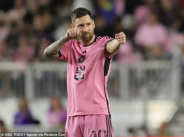 Lionel Messi scored a stunning 11-minute hat-trick for Inter Miami on Saturday evening