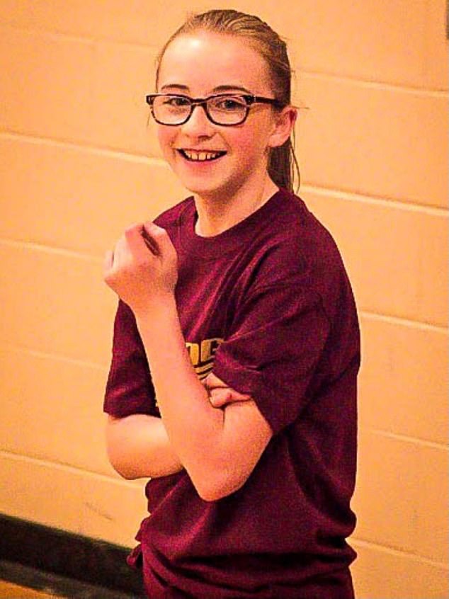 A new photo of Cimarron Thomas, 12, of Bruceton Mills, West Virginia, released today following the conviction of Alexander McCartney that drove her to commit suicide