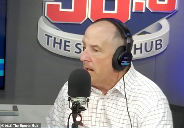 Boston sports radio host Tony Massarotti used racial slurs during Wednesday's broadcast