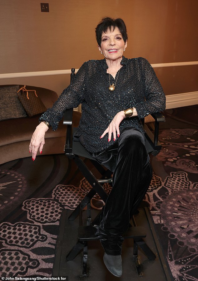 Liza Minnelli was in very good spirits on Wednesday evening as she attended the 10th annual Gala of the Stars event at the Beverly Hilton in Beverly Hills