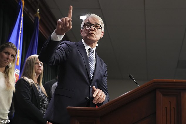 Los Angeles District Attorney George Gascon, 70, snapped at a reporter when asked if his call to re-punish the Menendez brothers was influenced by his fight for re-election