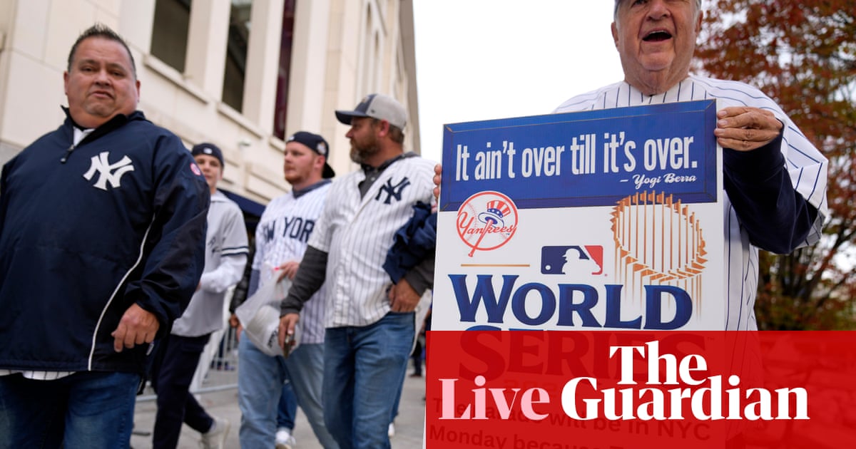 Los Angeles Dodgers v New York Yankees: World Series Game 4 – live