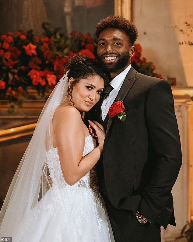 It comes after Tasha and her groom Paul Liba, who met at the altar on their wedding day last year, discovered they are not actually married (pictured last year)