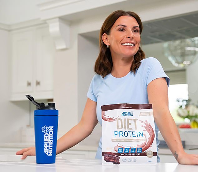 Star Endorser: Coleen Rooney is a brand ambassador for protein powder company Applied Nutrition