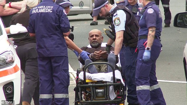 A 54-year-old man has been charged after allegedly threatening people with a machete on a Sydney street