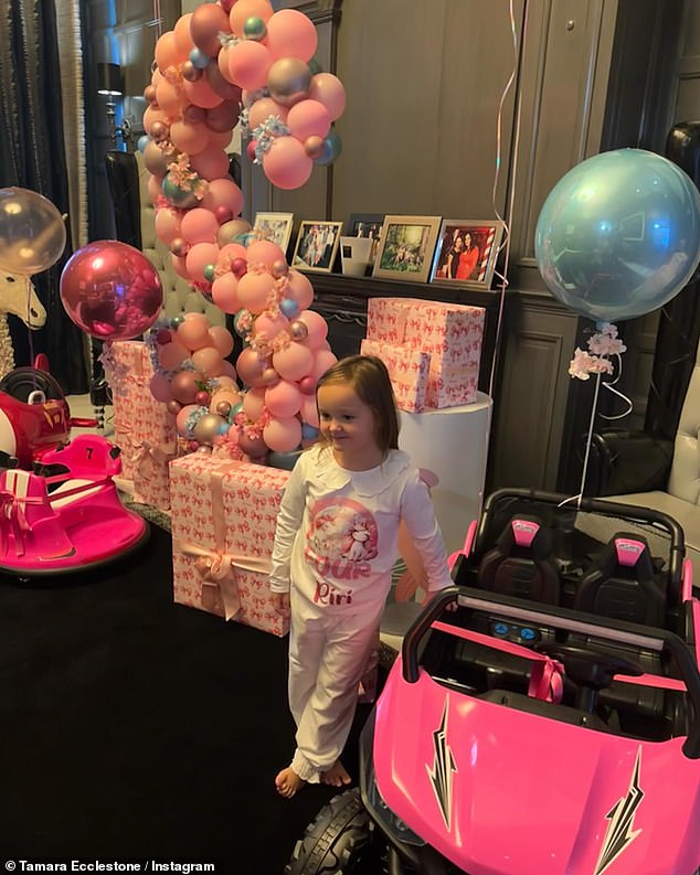 Last month, Tamara showed her generosity again when she announced her daughter Serena's fourth birthday in lavish style