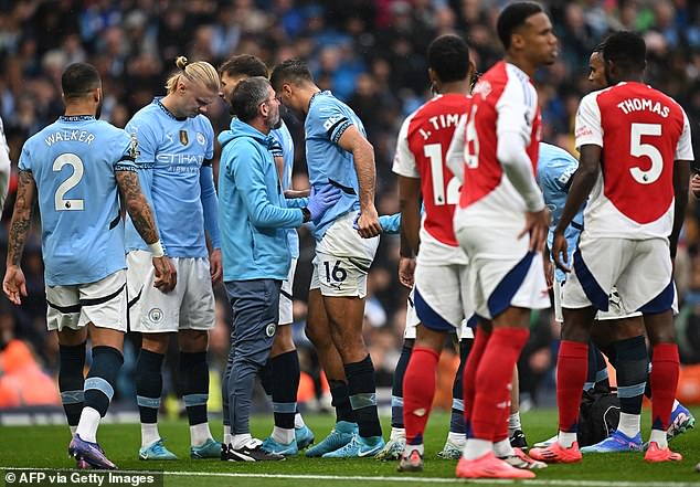 Manchester City were dealt a major blow after Rodri was ruled out for the season due to a knee injury