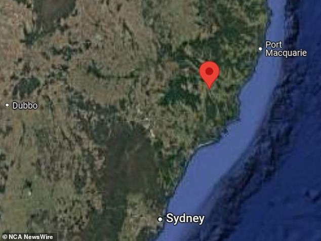 Pictured: Tugrabakh's location on the Mid North Coast of NSW