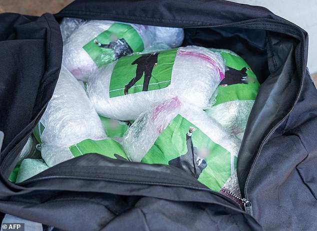 In September, US authorities intercepted a shipment containing 95kg of methamphetamine bound for Australia from Los Angeles.