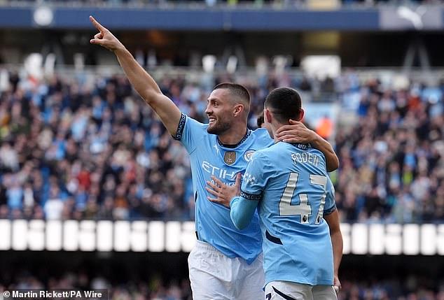 Manchester City needed a double from Mateo Kovacic to beat a stubborn Fulham team