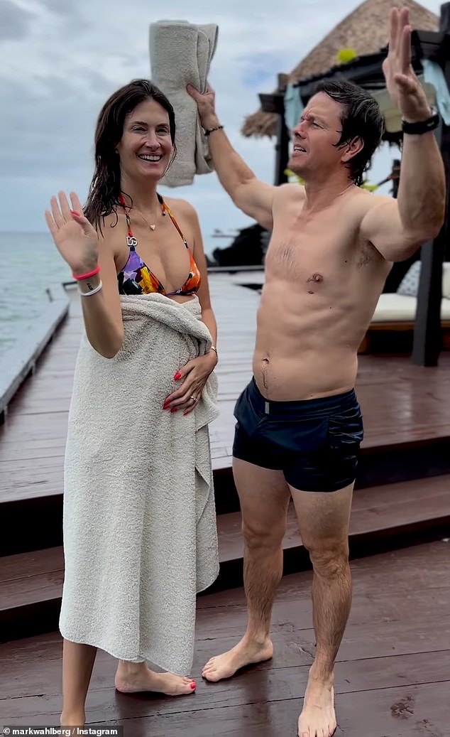 Mark Wahlberg and his wife Rhea Durham, 46, are enjoying the trip of a lifetime to Fiji