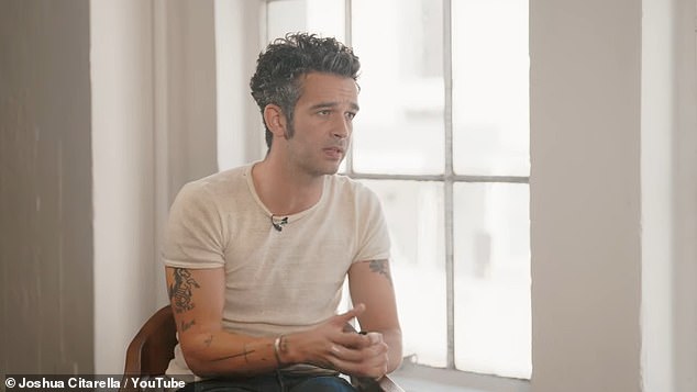 Matty Healy appeared to throw shade at his ex-girlfriend Taylor Swift, saying he was 'not interested' in writing music about his 'casual romantic liaisons'