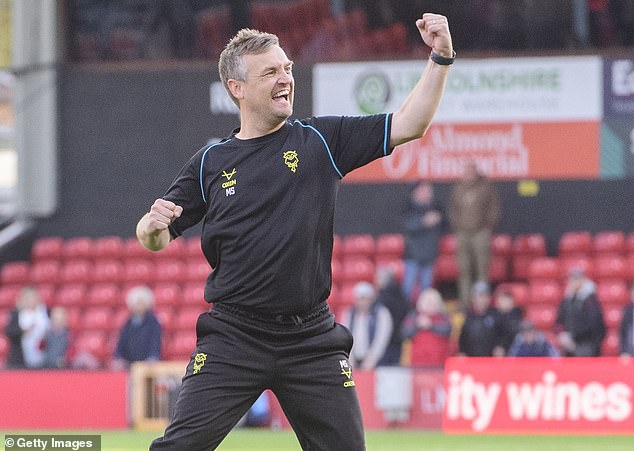 Former futsal coach Michael Skubala has impressed as Lincoln manager