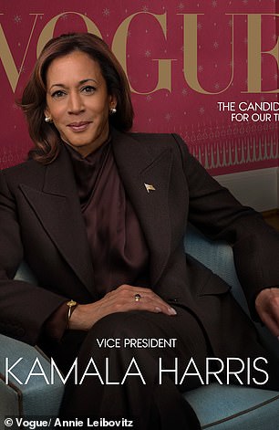 Kamala Harris 2024 Vogue cover