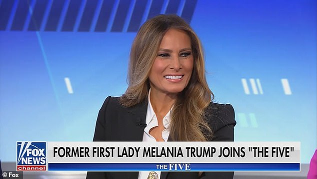 Former First Lady Melania Trump appeared on Fox News' The Five, where she was pressed about what the ex-president is like behind closed doors, including what he wears to bed