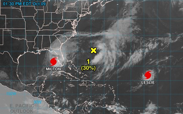 Meteorologists now tracking two MORE tropical storms over the Atlantic