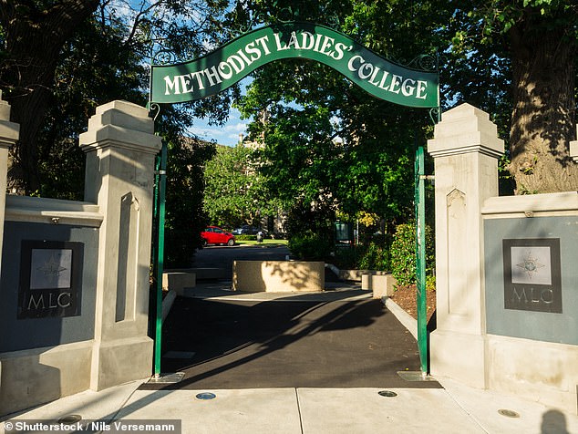 Students at Melbourne's Methodist Ladies College claim teachers have asked them to remove worn-out Christian crosses