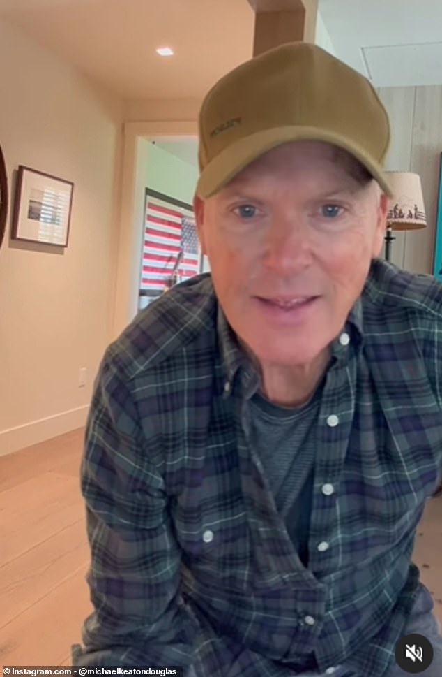 Michael Keaton, 73, became the latest star to make public his thoughts on the upcoming presidential election between Democrat Kamala Harris and Republican Donald Trump in an Instagram clip on Tuesday