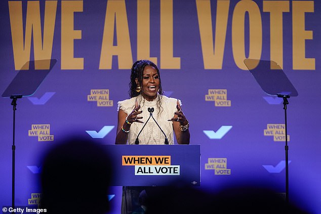 Michelle Obama held a voting event in Atlanta