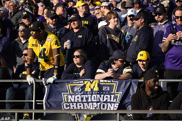 A Michigan fan is refusing to eat dog poop after promising to do so if he lost to Washington