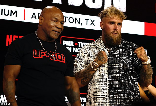 Mike Tyson and Jake Paul will finally face off on November 15 in Texas at AT&T Stadium