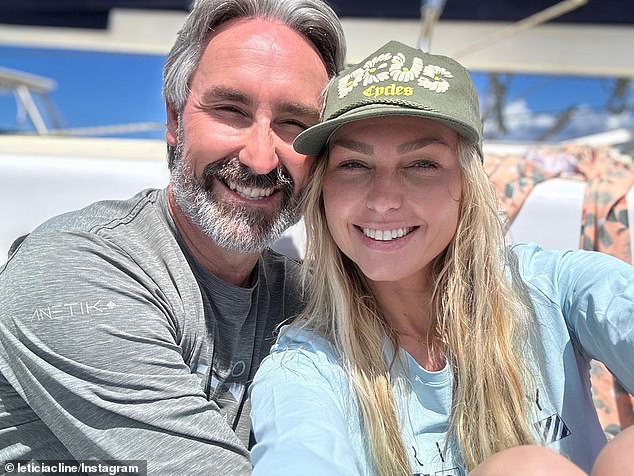 Mike Wolfe's girlfriend Leticia Cline shut down rumors that her husband feuded with his late American Pickers costar Frank Fritz just weeks before his death on Monday