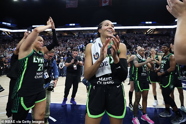 Napheesa Collier and the Minnesota Lynx qualified for the WNBA Finals on Tuesday evening