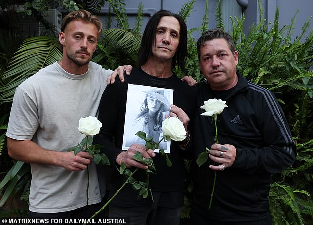 Savana's brother James, father Daniel and family friend St John-Foti paid loving tribute to Daily Mail Australia