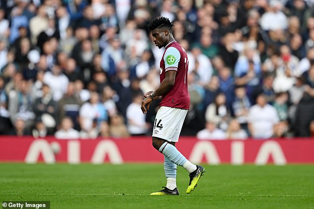 Mohammed Kudus could face a longer ban after being sent off for violent conduct against Spurs