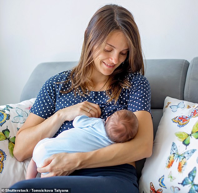 A mother has admitted she 'regrets her baby name' as she debates changing her four-month-old son's name (stock image)