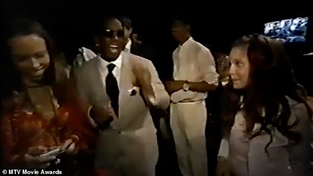 Resurfaced video from the VMAs shows Diddy laughing after inviting Chase to a party