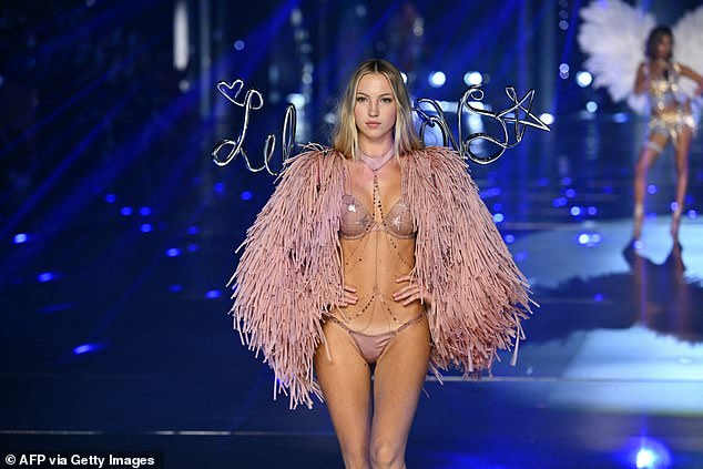 Kate's daughter, Lila, 22, joined her — and earned some epic angel wings of her own, as seen above