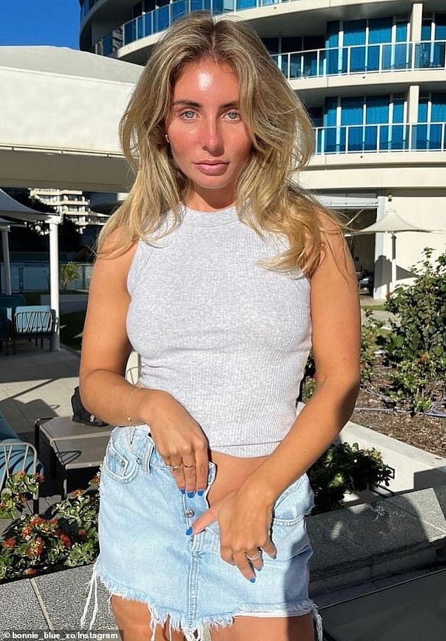 Bonnie Blue, who recently had sex with hundreds of 'barely legal' teenagers who queued for eight hours to meet her during Schoolies Week, has made her mum 'proud'