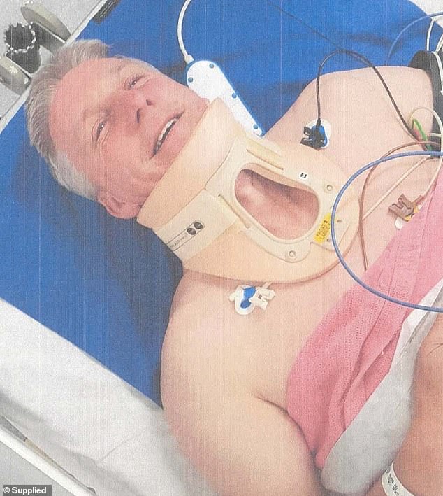 Tim Stannage was seriously injured when an alcoholic driver crashed into his car