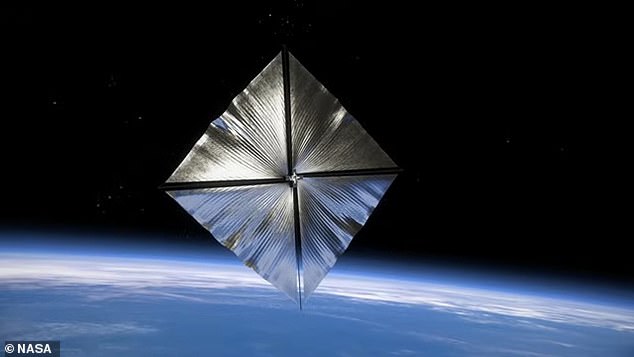 The Advanced Composite Solar Sail System (ACS3) is a microwave-sized spacecraft equipped with four reflective 'sails' designed to test a new type of propulsion system