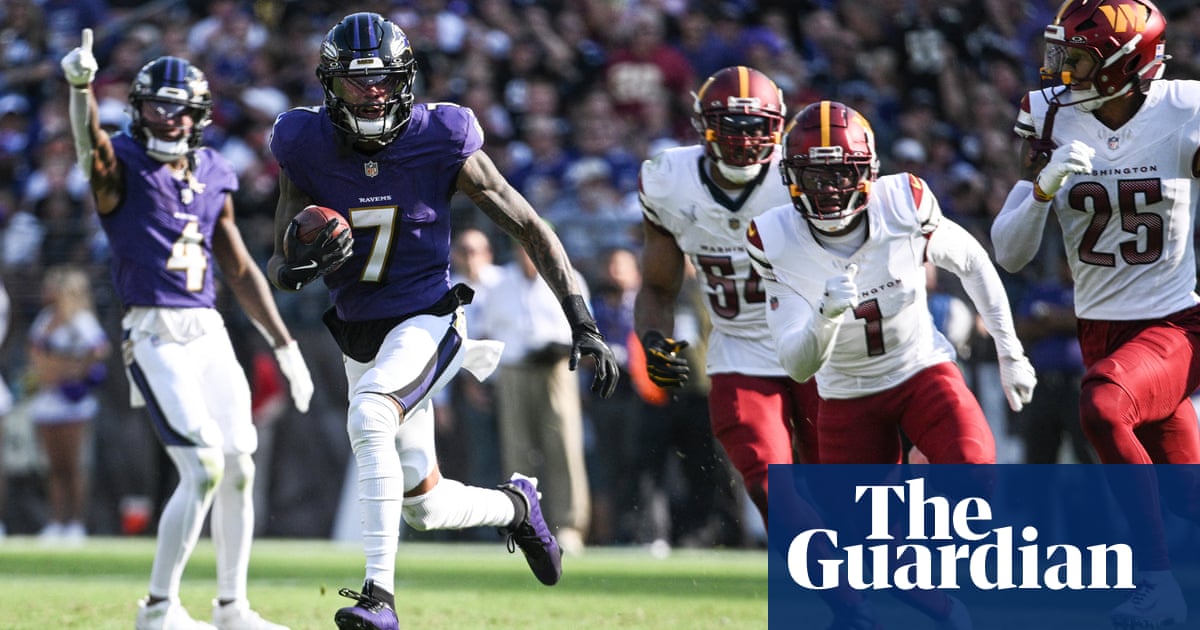 NFL roundup: Ravens top Commanders as Browns stumbles continue