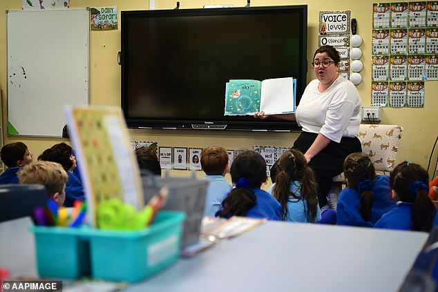 Teachers in NSW have reached a new pay deal after months of negotiations, which includes a minimum wage increase and a $1,000 cost of living payment (photo stock image)